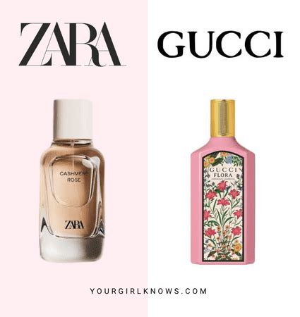 zara gucci bloom dupe